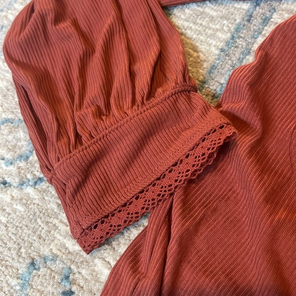 BNWT Free People Cowboy Long Sleeved Blouse - Picture 3 of 7